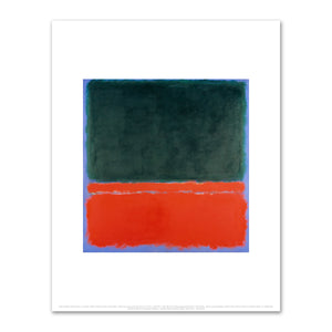 Mark Rothko, Green, Red, Blue, 1955, Fine Art Prints in various sizes by 1000Artists.com