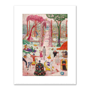 Florine Stettheimer, Sunday Afternoon in the Country, 1917, The Cleveland Museum of Art. Fine Art Prints in various sizes by 1000Artists.com