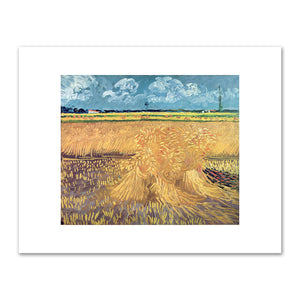 Vincent Van Gogh, Wheat Field (Le Champ de Blé), 1888, Honolulu Museum of Art, Gift of Mrs. Richard A. Cooke and Family in memory of Richard A. Cooke, 1946, 377.1. Photo © Bridgeman Images. Fine Art Prints in various sizes by 1000Artists.com