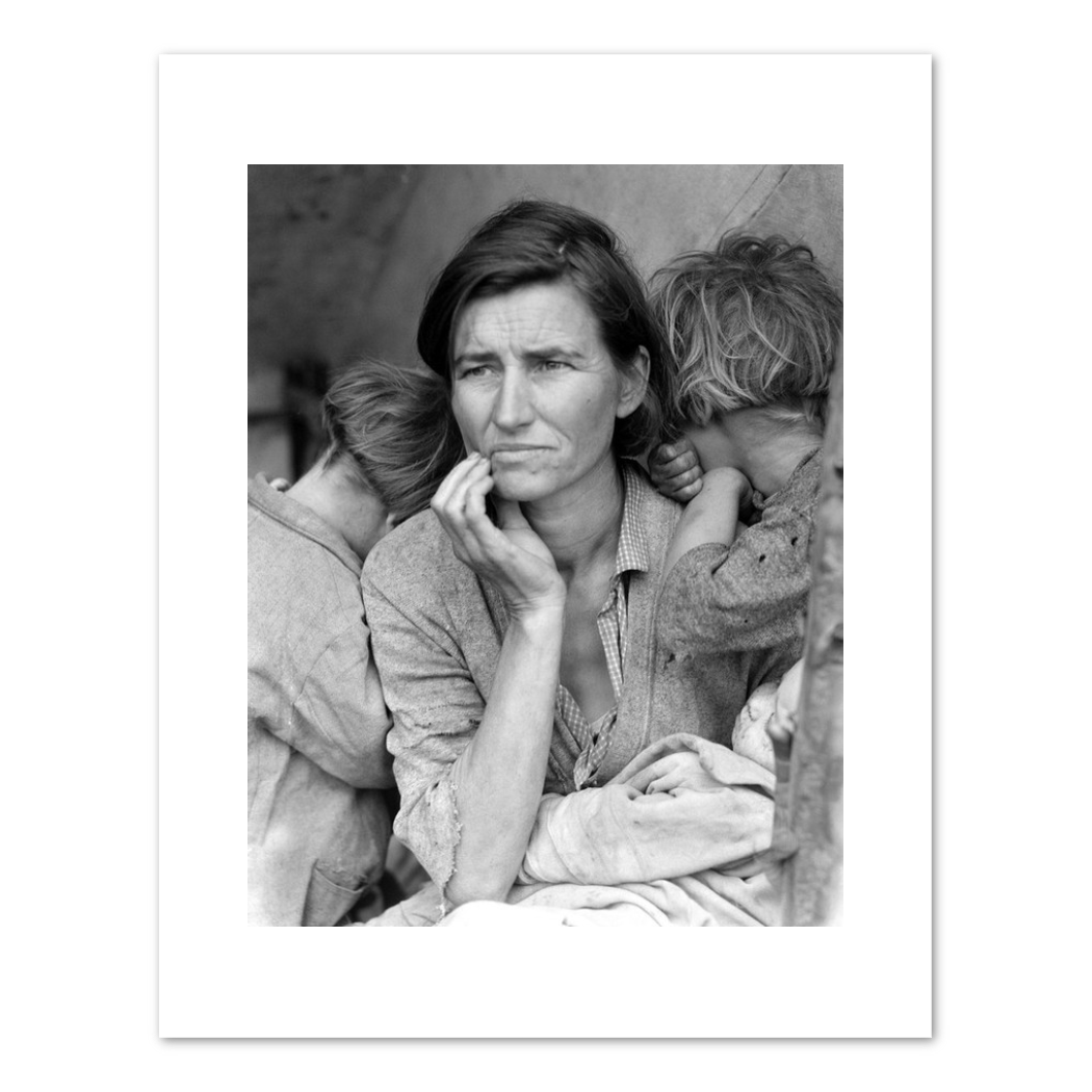 Dorothea Lange, Migrant Mother, Nipomo, California, 1936, Fine Art Prints in various sizes by 1000Artists.com