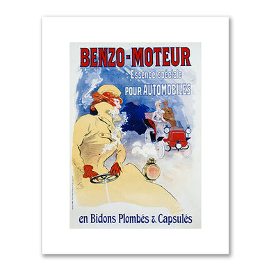 Jules Chéret, Benzo-Moteur, 1901, Private collection. Fine Art Prints in various sizes by 1000Artists.com
