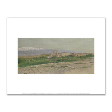 Frederic Edwin Church, View of Baalbek, Fine Art Prints in various sizes by 1000Artists.com