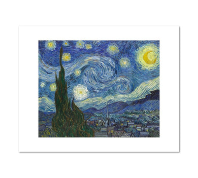 Vincent van Gogh, The Starry Night, 1889, Fine Art Prints in various sizes by 1000Artists.com