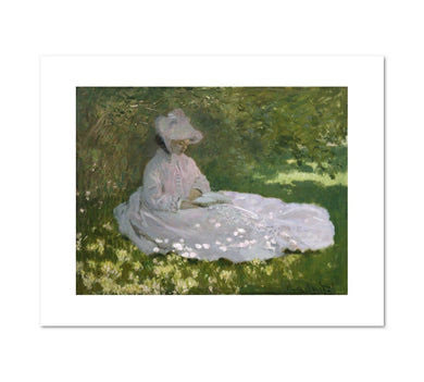 Springtime by Claude Monet Archival Print