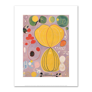 Hilma af Klint, Group IV, The Ten Largest, No. 7, Adulthood, 1907, Fine Art prints in various sizes by 1000Artists.com