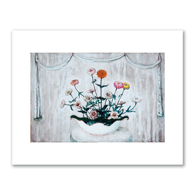 Florine Stettheimer, Zinnias, circa 1920s, Los Angeles County Museum of Art, Gift of the Estate of Ettie Stettheimer, 60.31. Fine Art Prints in various sizes by 1000Artists.com