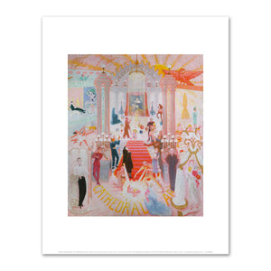 Florine Stettheimer, The Cathedrals of Art, 1942, The Metropolitan Museum of Art. Fine Art Prints in various sizes by 1000Artists.com