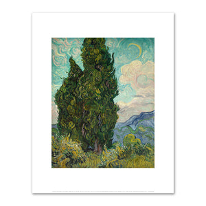 Vincent van Gogh, Cypresses, 1889, Metropolitan Museum of Art. Fine Art Prints in various sizes by 1000Artists.com