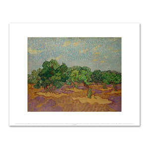 Vincent van Gogh, Olive Trees, 1889, The Metropolitan Museum of Art. Fine Art Prints in various sizes by 1000Artists.com