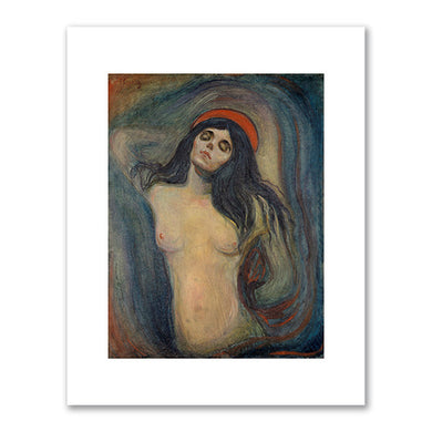 Edvard Munch, Madonna, 1894, Munchmuseet, Oslo, Norway. Fine Art Prints in various sizes by 1000Artists.com