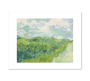 Vincent van Gogh, Green Wheat Fields, Auvers, Fine Art Prints in various sizes from 1000Artists.com