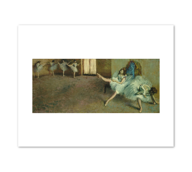 Edgar Degas, Before the Ballet, 1890/1892, Fine Art Prints in various sizes by 1000Artists.com