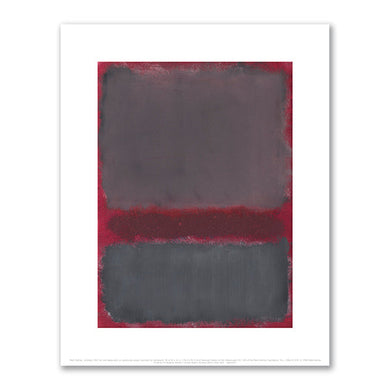 Mark Rothko, Untitled, 1967, National Gallery of Art, Washington DC. © 1998 Kate Rothko Prizel & Christopher Rothko / Artists Rights Society (ARS), New York. Fine Art Prints in various sizes by 1000Artists.com