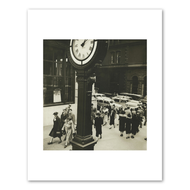 Berenice Abbott, Tempo of the City: I. Fifth Avenue and 44th Street, Manhattan, 1938, Fine Art Prints in various sizes by 1000Artists.com