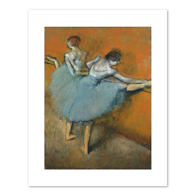 Hilaire-Germain-Edgar Degas, Dancers at the Barre, c. 1900, Fine Art Prints in various sizes by 1000Artists.com