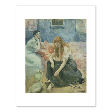 Berthe Morisot, Two Girls, c. 1894, Fine Art Prints in various sizes by 1000Artists.com