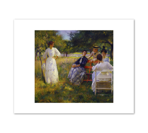 Edmund Tarbell, In the Orchard, 1891, Fine Art Prints in various sizes by 1000Artists.com