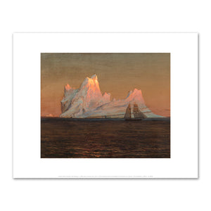 Frederic Edwin Church, The Iceberg, c. 1875, Fine Art Prints in various sizes by 1000Artists.com