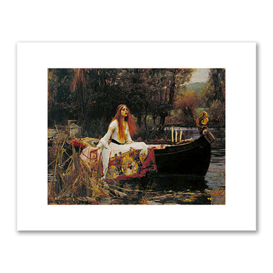 John William Waterhouse, The Lady of Shalott, 1888, Tate Britain. Fine Art Prints in various sizes by 1000Artists.com