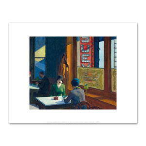 Edward Hopper, Chop Suey, 1929, Fine Art Prints in various sizes by 1000Artists.com