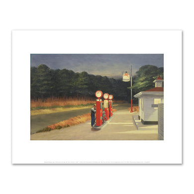Edward Hopper, Gas, 1940, Fine Art Prints in various sizes by 1000Artists.com