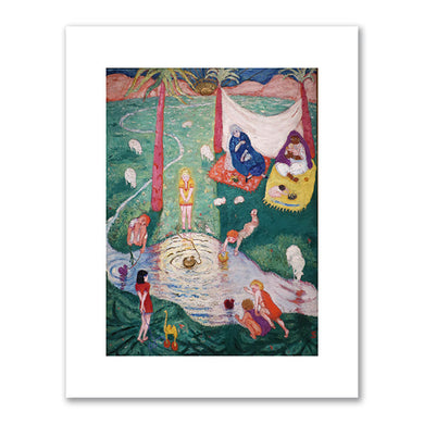 Florine Stettheimer, Easter Picture, c. 1915-1917, Phoenix Art Museum. Fine Art Prints in various sizes by 1000Artists.com