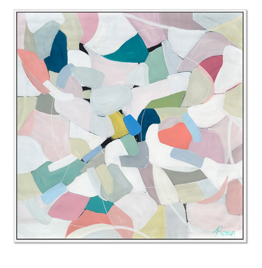 Broken to Beautiful by Roma Osowo, Framed Art Canvas