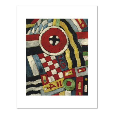 Berlin Abstraction by Marsden Hartley