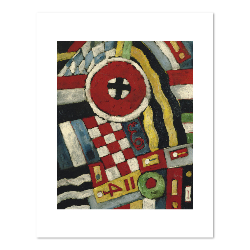 Berlin Abstraction by Marsden Hartley
