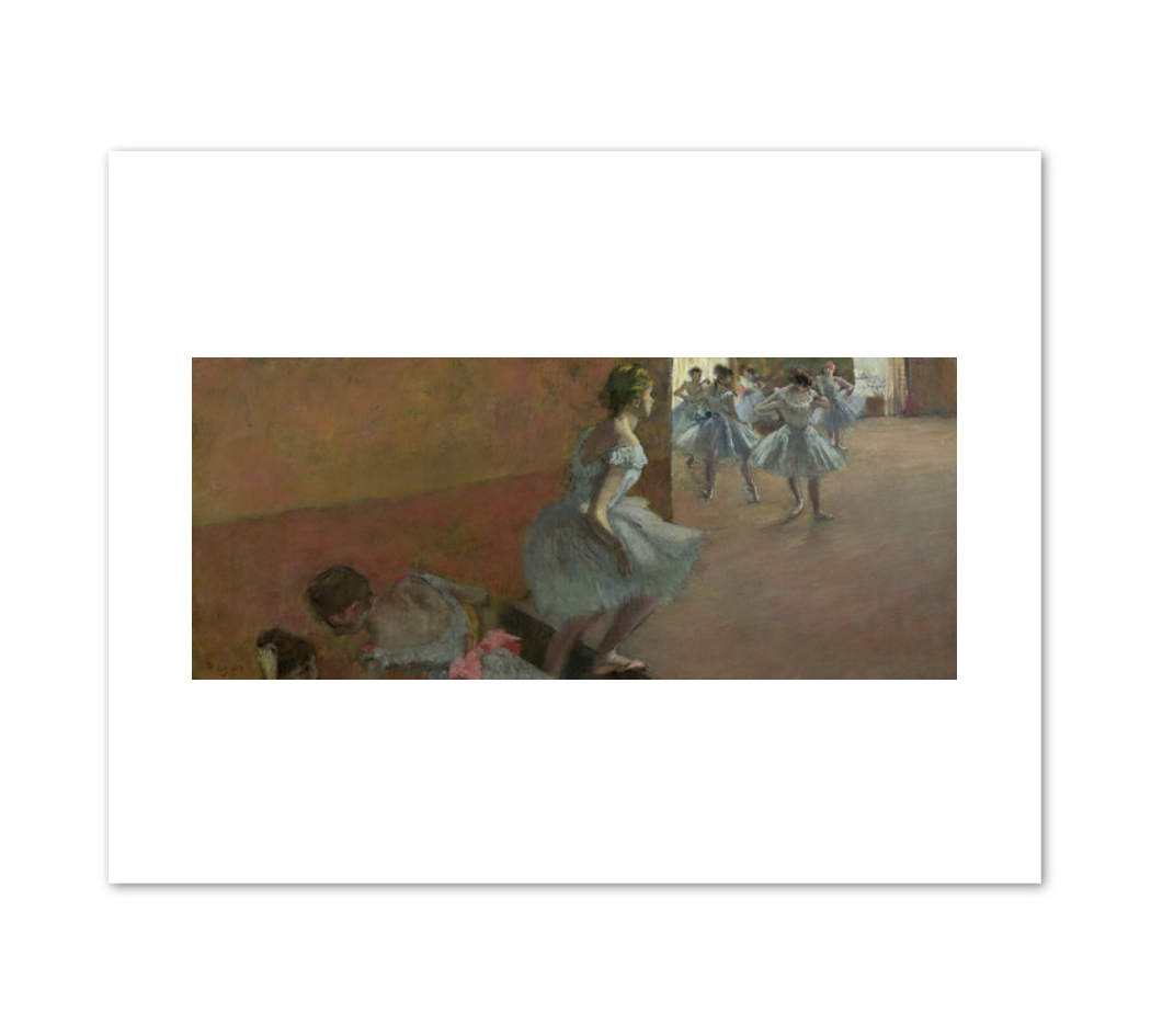 Dancer Climbing the Stairs by Edgar Degas