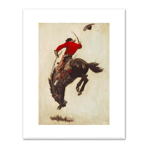 N. C. Wyeth, Bucking Bronco, 1903, Fine Art Prints from 1000Artists.com