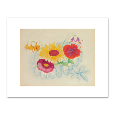 Florine Stettheimer, Midsummer Bouquet, c.1920, Private Collection. Photo © Christie's Images / Bridgeman Images. Fine Art Prints in various sizes by 1000Artists.com