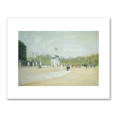 Giuseppe De Nittis, Buckingham Palace, 1875, Private Collection. Photo © A. Dagli Orti / © NPL - DeA Picture Library / Bridgeman Images. Fine Art Prints in various sizes by 1000Artists.com