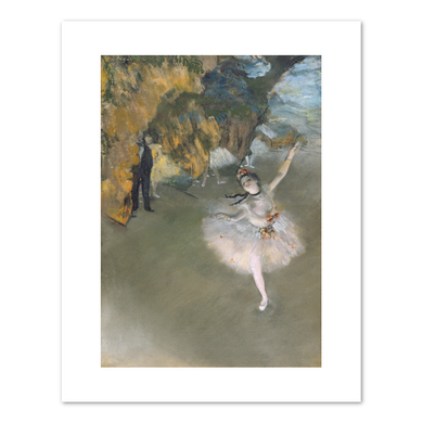 Edgar Degas, The Star, or Dancer on the stage, 1876–1877, Fine Art Prints in various sizes by 1000Artists.com