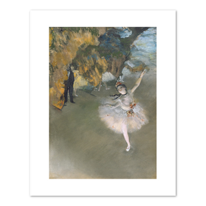Edgar Degas, The Star, or Dancer on the stage, 1876–1877, Fine Art Prints in various sizes by 1000Artists.com