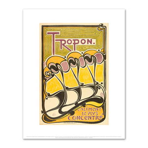 Henry Van de Velde, Tropon, 1898, Cooper Hewitt, Smithsonian Design Museum. Fine Art Prints in various sizes by 1000Artists.com
