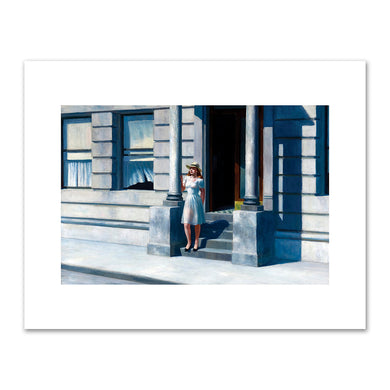 Edward Hopper, Summertime, 1943, Delaware Art Museum. Fine Art Prints in various sizes by 1000Artists.com