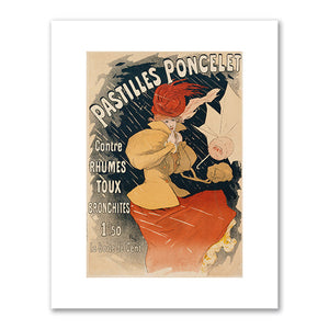 Jules Chéret, Pastilles Poncelet, 1896, Private collection. Fine Art Prints in various sizes by 1000Artists.com