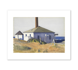 Edward Hopper, House of the Fog Horn, No. 3, 1929, Fine Art Prints in various sizes by 1000Artists.com