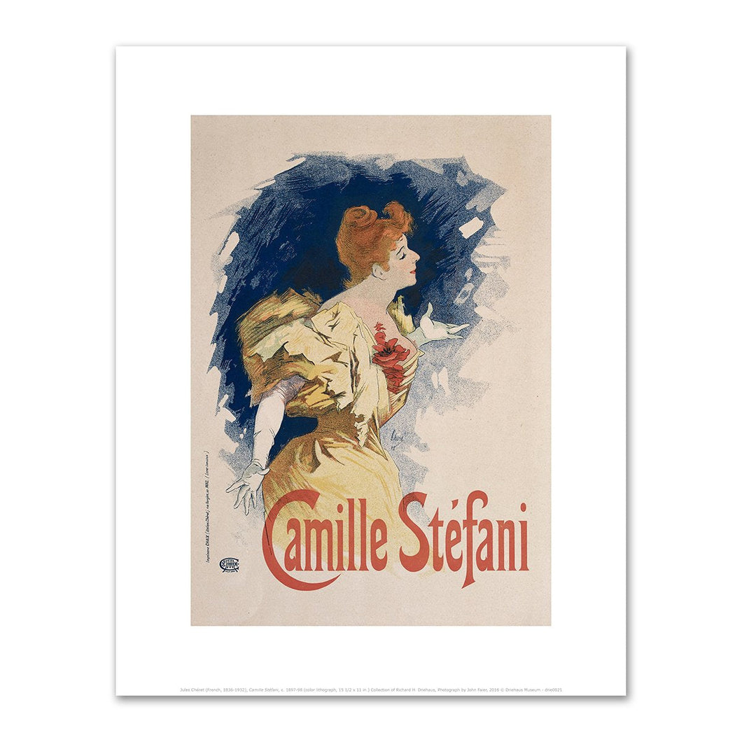 Jules Chéret, Camille Stéfani, Fine Art Prints in various sizes by 1000Artists.com