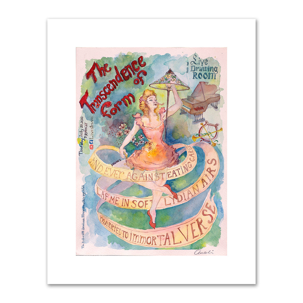 Harper Veresiuk, L’Allegro, 2020, Driehaus Museum. Fine Art Prints in various sizes by 1000Artists.com