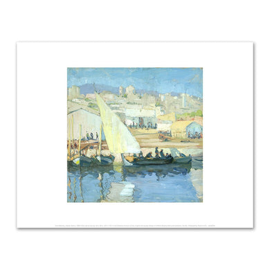 Jane Peterson, Harbor Scene, 1905–1915, Art Prints in 4 sizes by 2020ArtSolutions