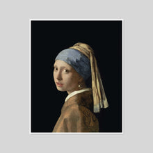 Girl with a Pearl Earring by Johannes Vermeer Artblock