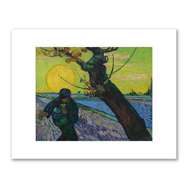 Vincent van Gogh, The Sower, Nov 1888, Van Gogh Museum, Amsterdam, Vincent van Gogh Foundation. Fine Art Prints in various sizes by 1000Artists.com