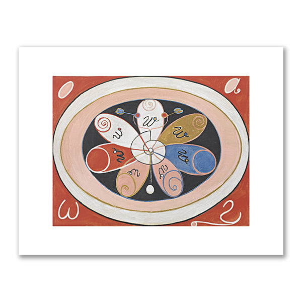 Hilma af Klint, The WUS/Seven-Pointed Star Series, The Evolution, Group VI, No. 15, 1908, The Hilma af Klint Foundation. Fine Art Prints in various sizes by 1000Artists.com