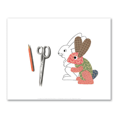 Leo	Lionni, Let's Make Rabbits VI, LEO LIONNI® and LEO LIONNI’S FRIENDS® Blueandyellow, LLC. Let's Make Rabbits ©1982-2022 Leo Lionni. All Rights Reserved. Fine Art Prints in various sizes by 1000Artists.com