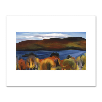 Lake George Autumn by Georgia O'Keeffe