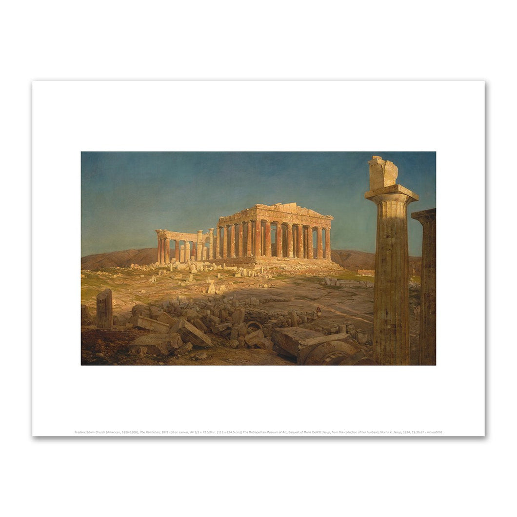 Frederic Church, The Parthenon, Metropolitan Museum of Art (The Met), Art prints in various sizes by 2020ArtSolutions