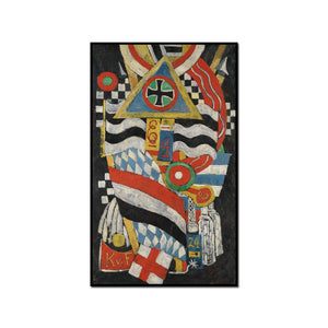 Marsden Hartley, Portrait of a German Officer, 1914, Artblock in 3 sizes by 2020ArtSolutions