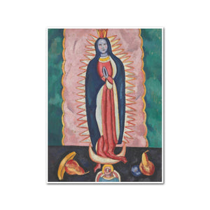 The Virgin of Guadalupe by Marsden Hartley, Framed Art Print